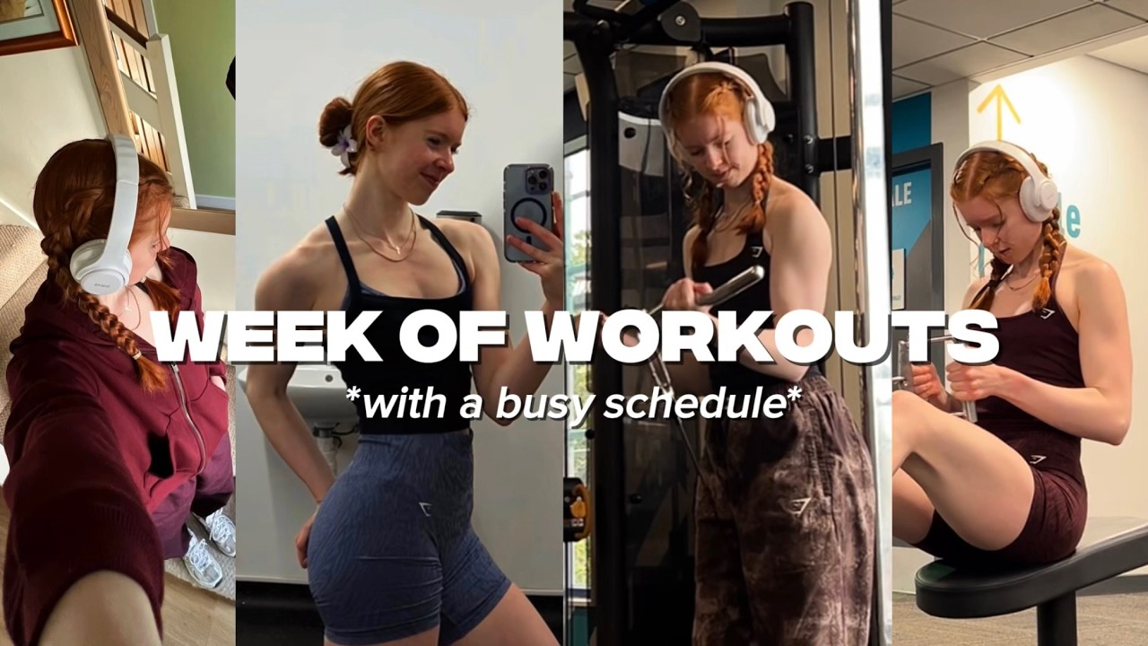 WEEK OF WORKOUTS | 3-Day BEGINNER Gym Split To Start Your Fitness Journey When Busy