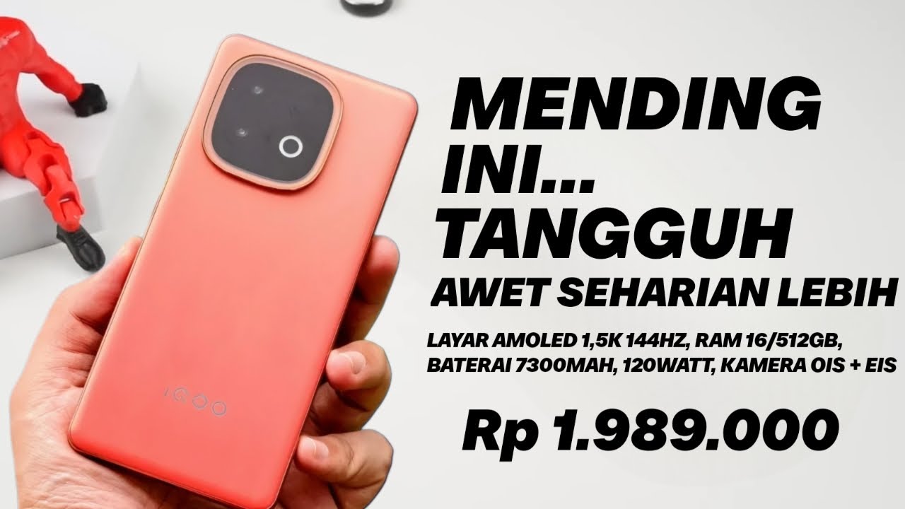 GAK ADA LAWAN, RAM 16/512GB, 7300MAH - HP TERBARU BATERAI BESAR 2025