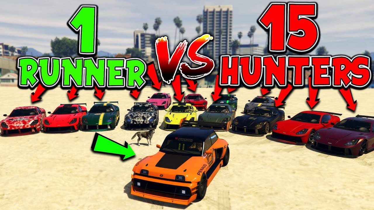 THERE’S SO MANY! | GTA Online Manhunt (with viewers!)