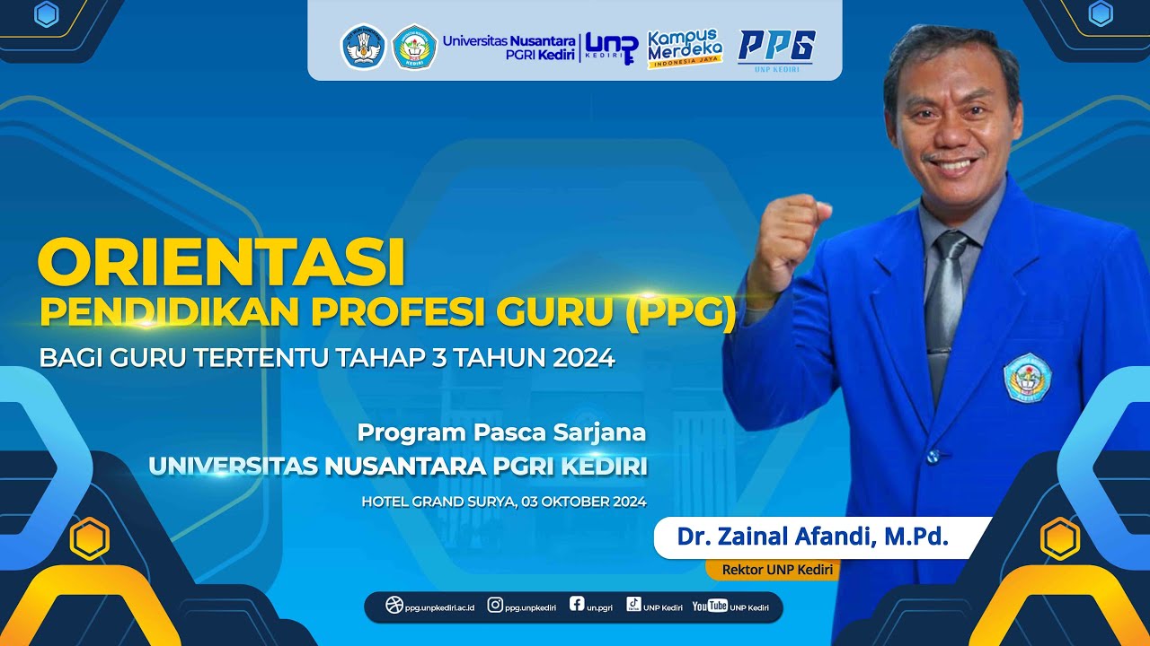 Orientasi PPG Guru Tertentu Tahap 3 Tahun 2024