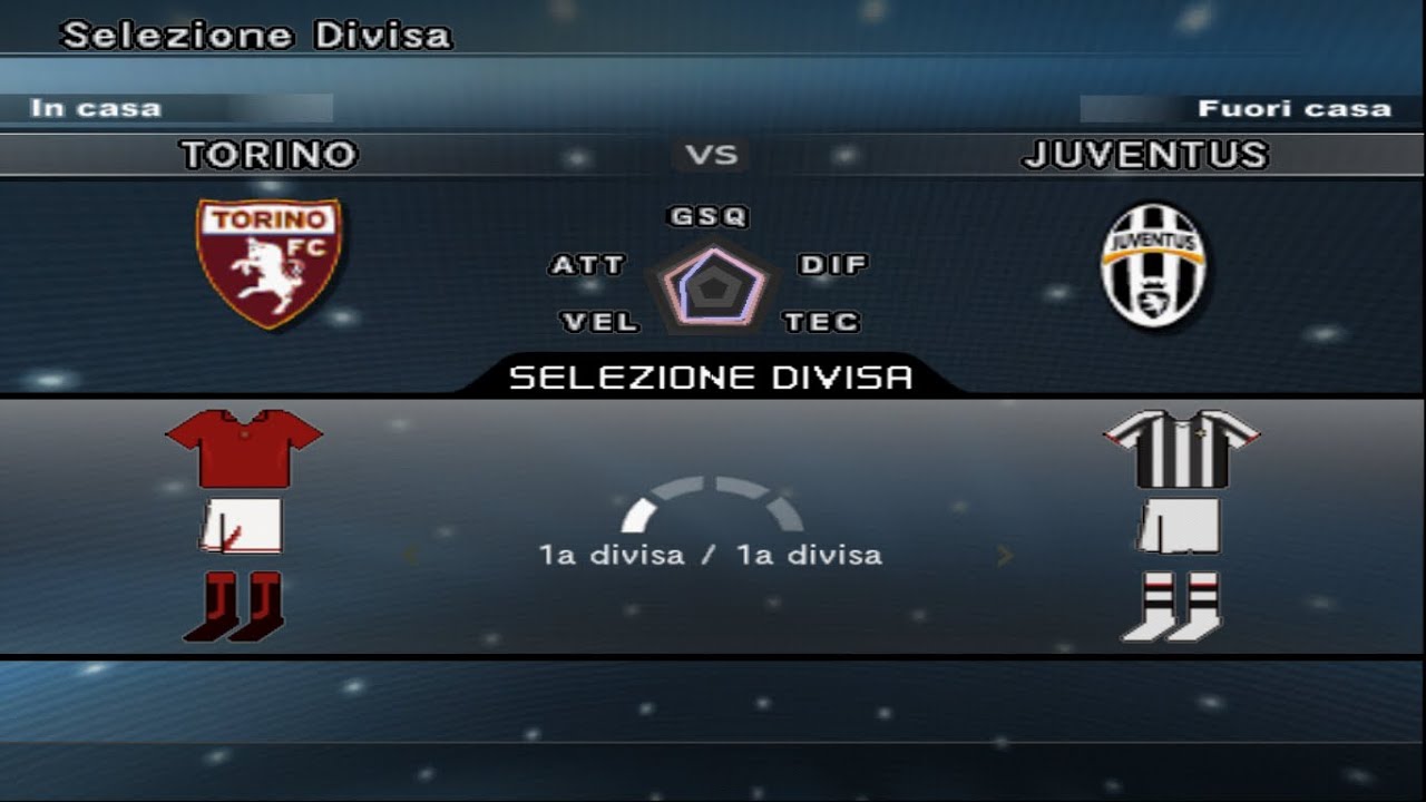 PES2008 | TORINO - JUVENTUS