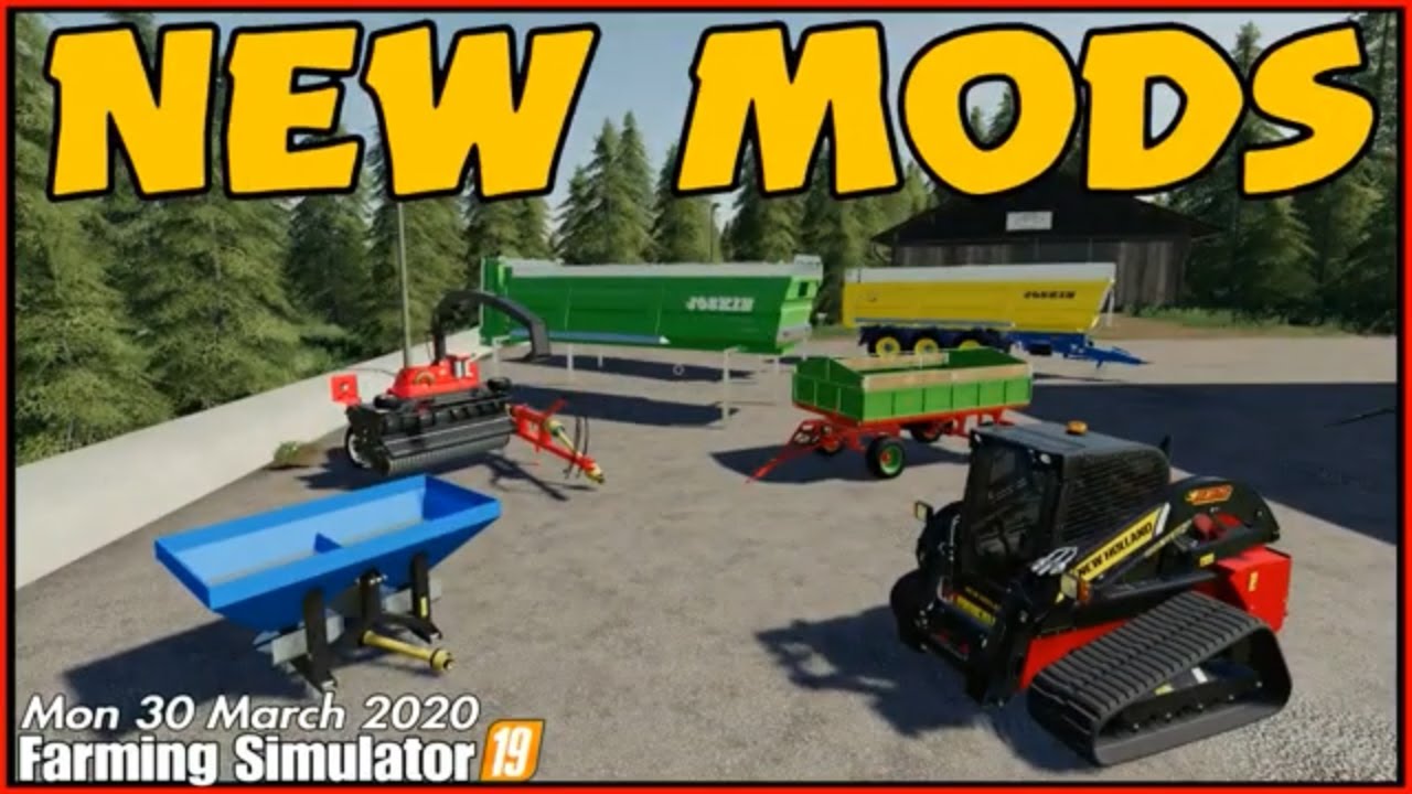 FS19 New Mods Today in Farming simulator 19 modhub #fs19modsreview