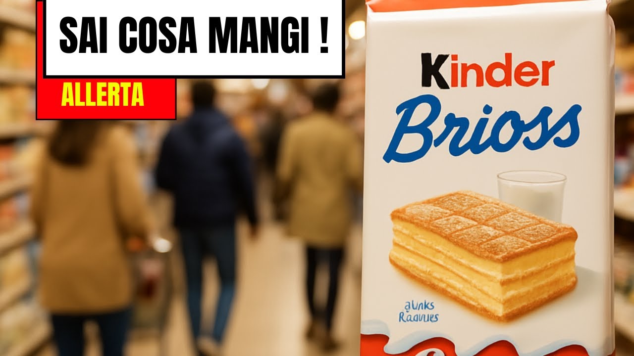 Kinder Brioss e merendine simili: 5 verità che le etichette NON DICONO