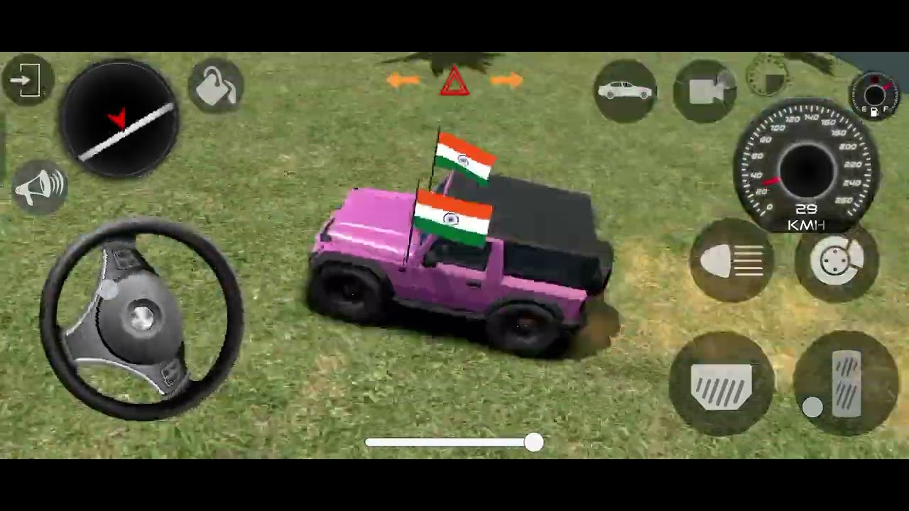 Modified Mahindra Thar😈Games:Indian Thar (Gadi Wala Games) Car Game Android Game - And roid gameplay