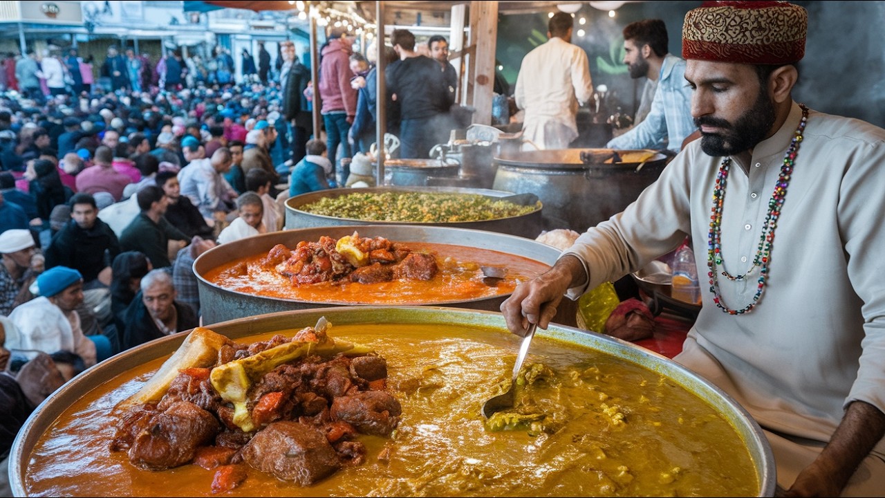 RAMZAN FOOD PREPARED BEFORE SEHRI | WALKING FOOD STREET TOUR AT RAWALPINDI, PAKISTAN IN RAMADAN
