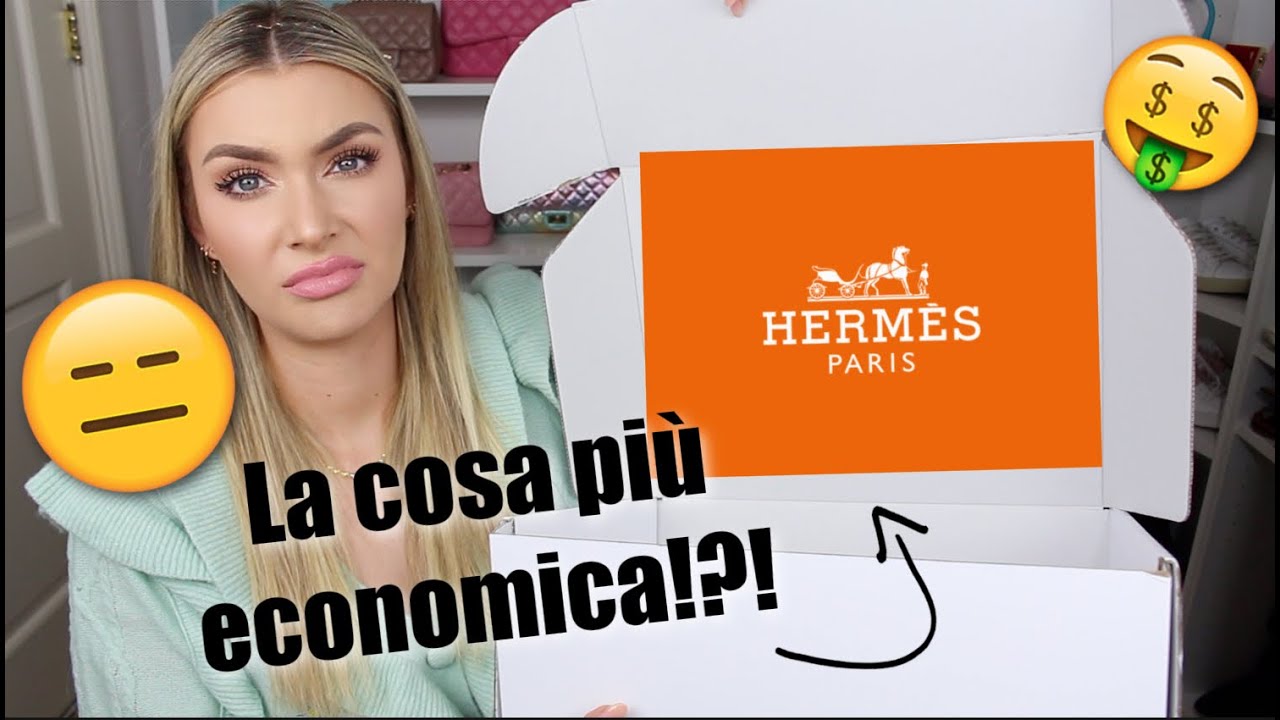 🤑HO COMPRATO LA COSA PI&Ugrave; ECONOMICA DA HERM&Egrave;S!!!!🤑