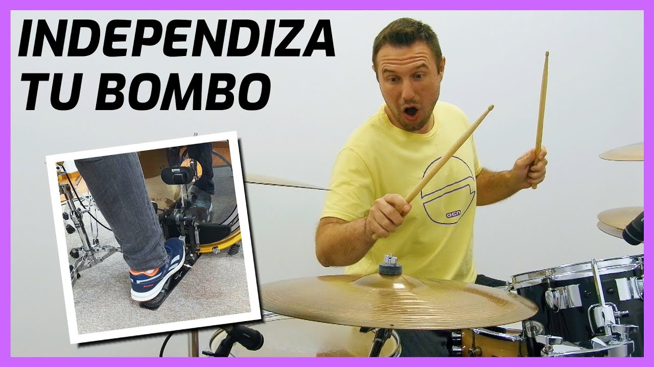 EFECTIVO ejercicio de INDEPENDENCIA para BOMBO - Clases de batería