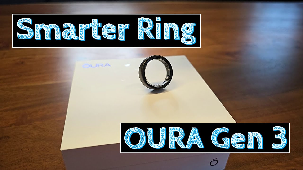 Smarter Ring: OURA Gen 3 - Schrittzähler, Puls - & Blutsauerstoffmessung, Schlafaufzeichnung