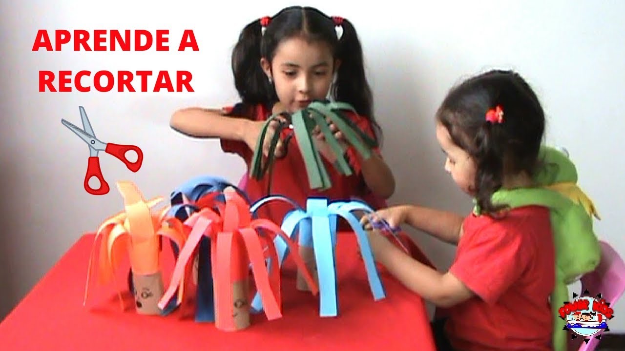 Actividad Divertida Para Aprender a Recortar / PARA NI&Ntilde;OS / Motricidad Fina ✂️