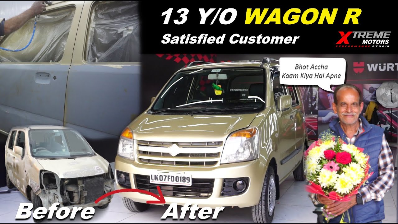 Maruti Wagon R | Restoration | Rusty to Brand New | Xtreme Motors