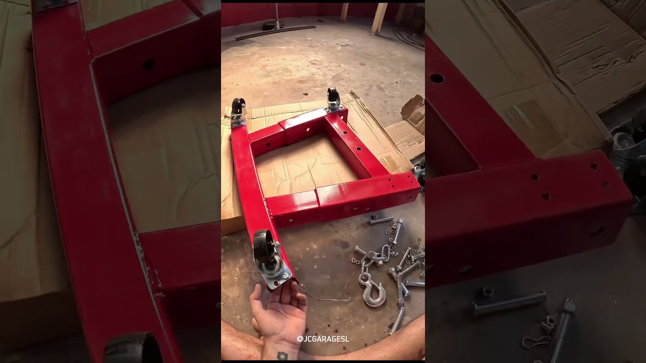 Guincho hidraulico e um homem comum montando 😔