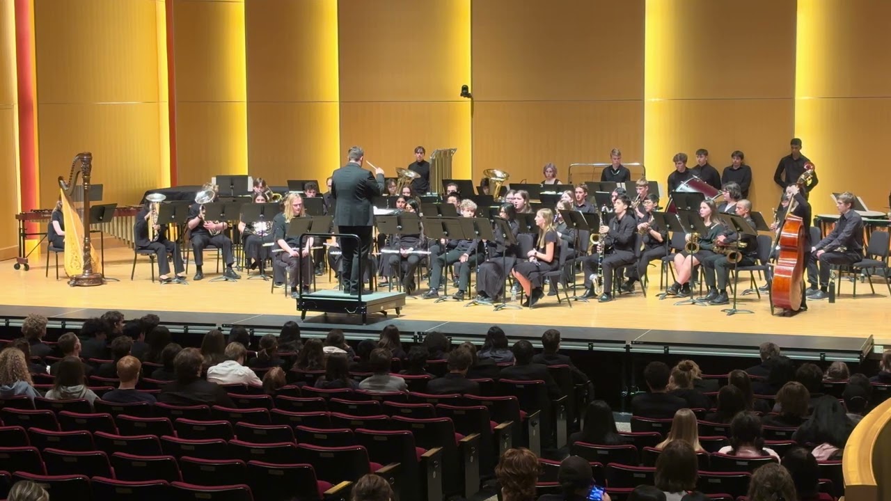 Hanford Wind Ensemble at CWU Windfest , Song 3
