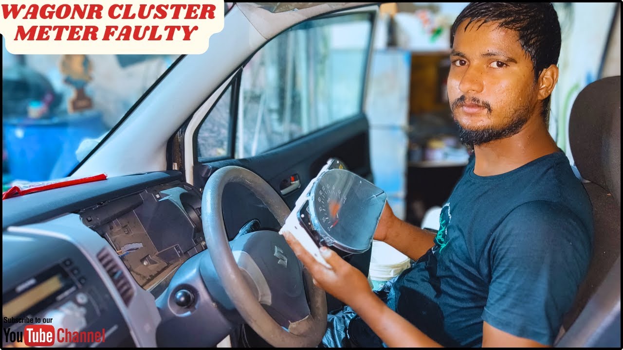 Maruti Suzuki Wagonr Cluster Meter Light Stay On Trouble  | Car Cluster Meter Faulty Symptoms