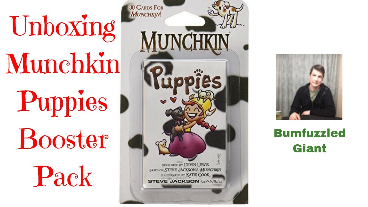 Unboxing Munchkin Puppies Expansion Pack