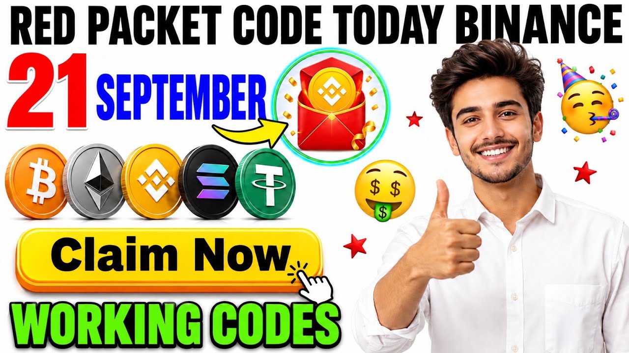 Free USDT 🤑 Binance Red Packet Code Today 🔥 Red Packet Code in Binance Today 🎁