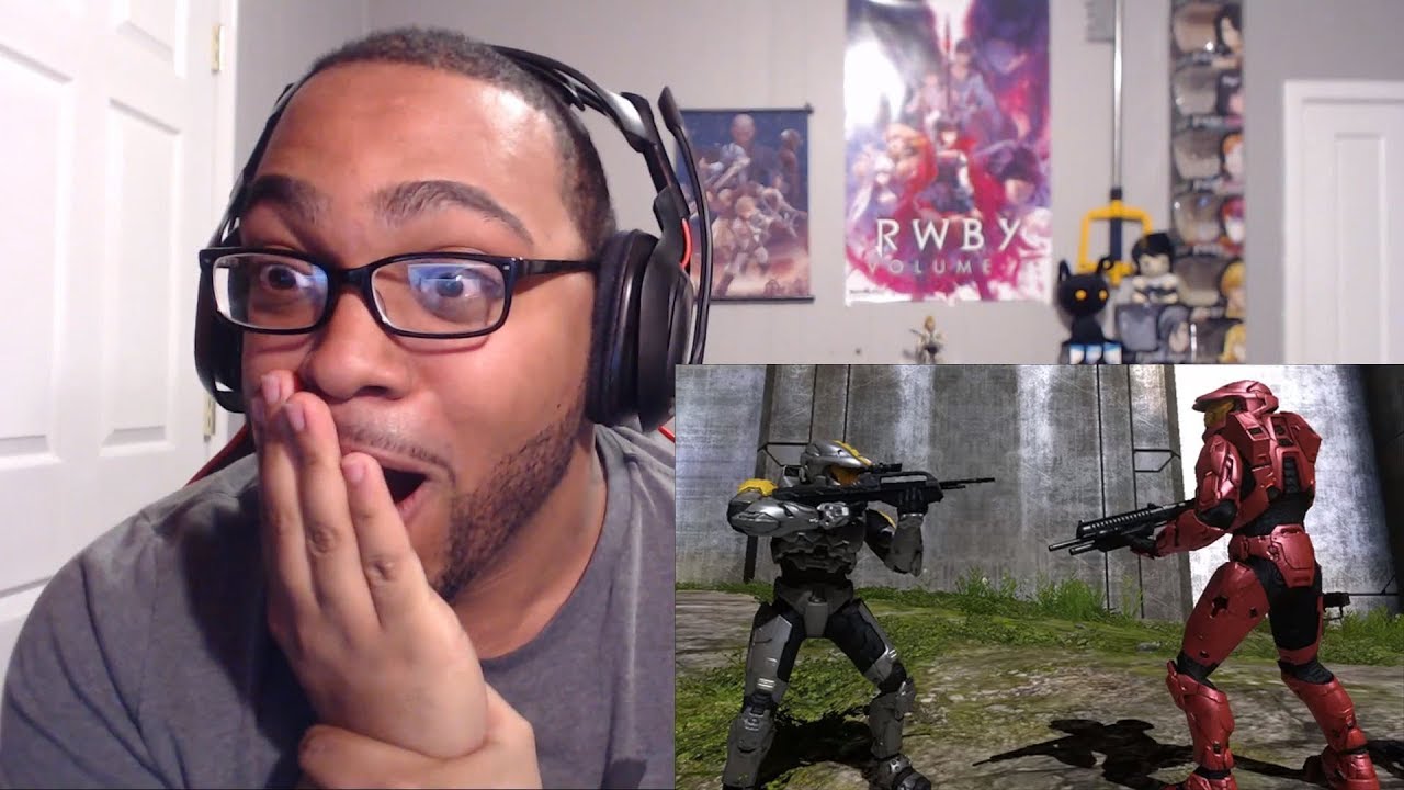 Red vs Blue Season 8: Episode 1-4 Reaction (The Era of Monty Oum)