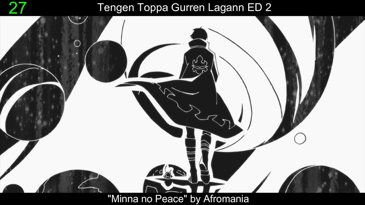 My Top 50 Anime Endings of 2000-2009