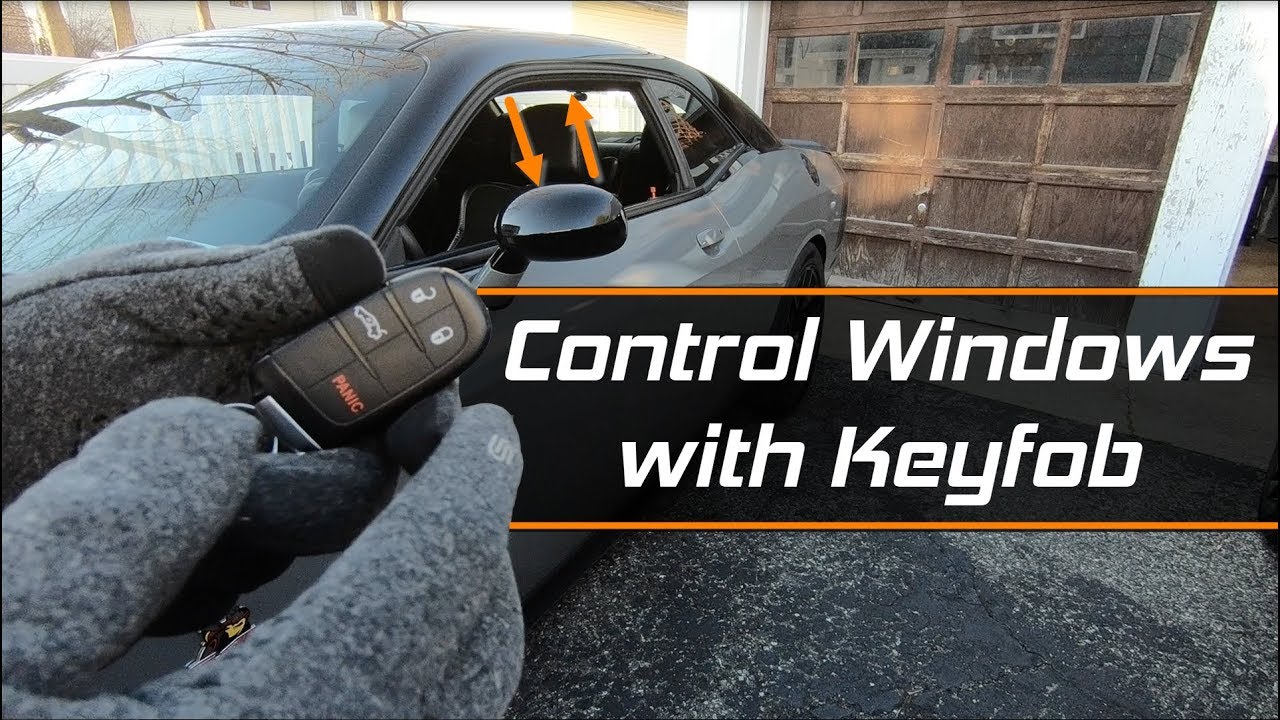 Roll your Challenger windows up/down with your keyfob remote - zAutomotive TaZer