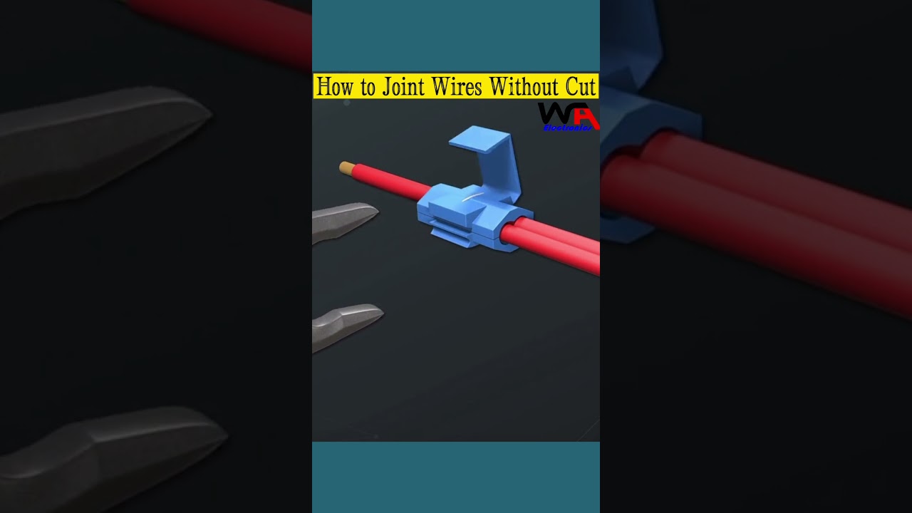 How to Make Parallel Joint without Cut wire #electrical #shorts
