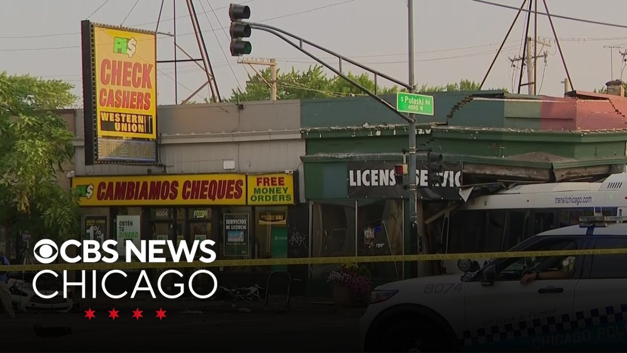 Driver killed, 3 hurt in crash involving CTA bus on Southwest Side