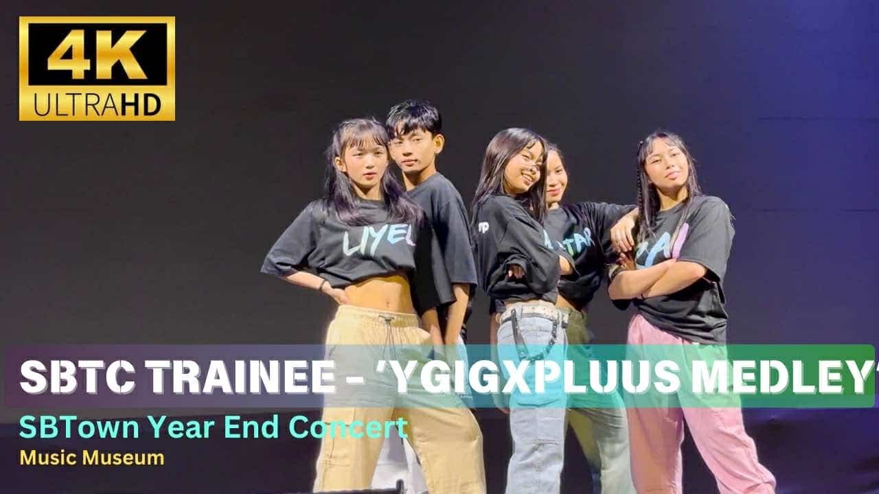 [FANCAM] SBTC Trainee Girls w/ Jay - 'YGIG & PLUUS' dance cover at SBTown Year End Concert (121324)