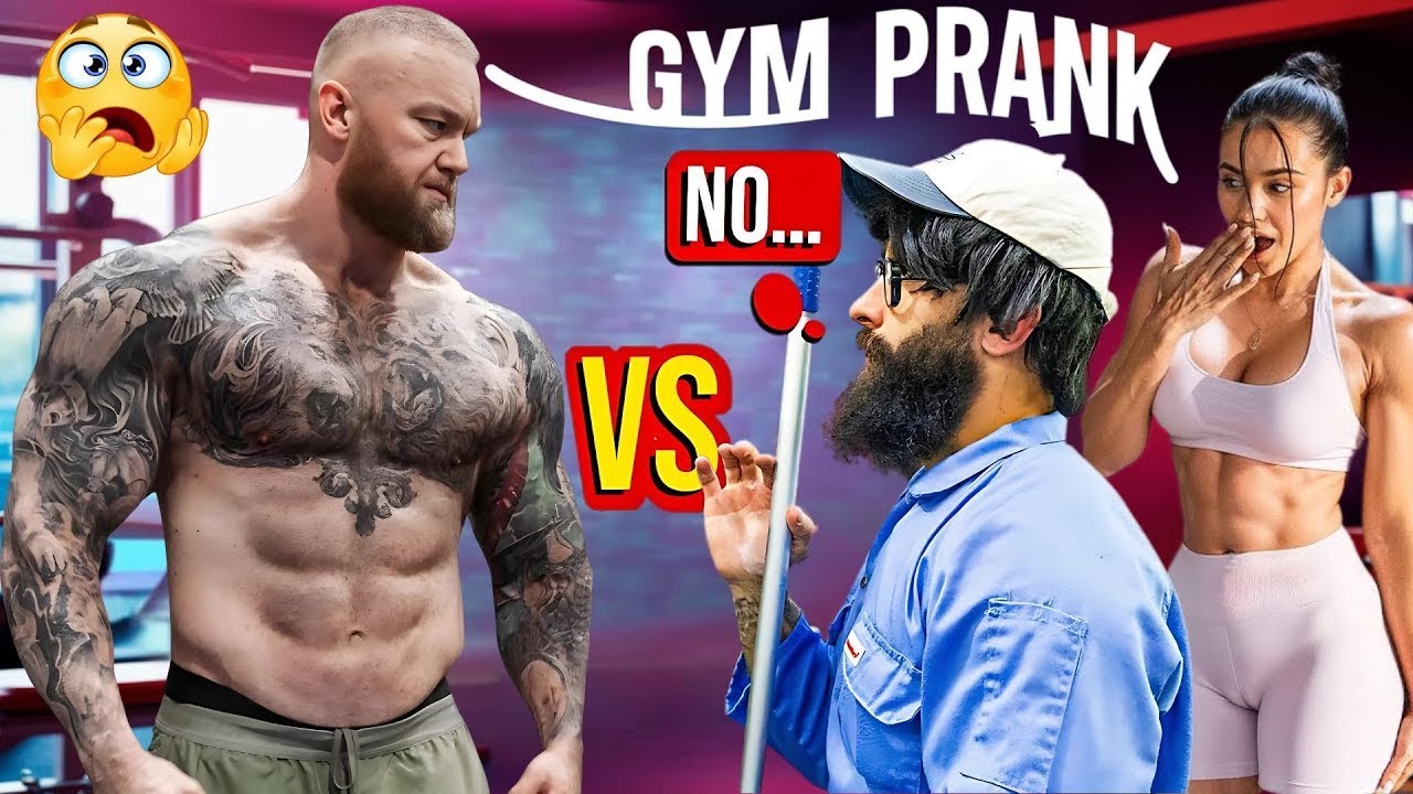 BODYBUILDER Anatoly GETS KICKED OUT of the GYM for THIS 😭  Anatoly GYM PRANK #1