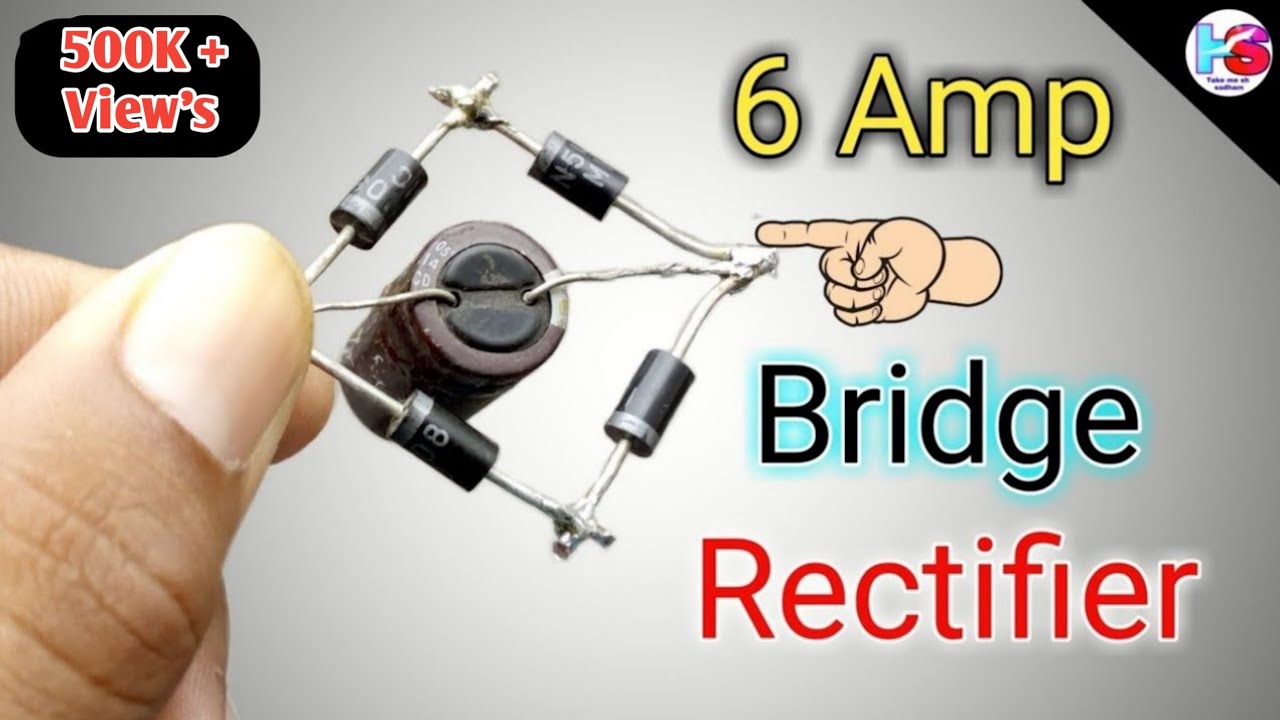 How to make a Bridge rectifier /  bridge rectifier kaise banaye / ac to dc 12volt //