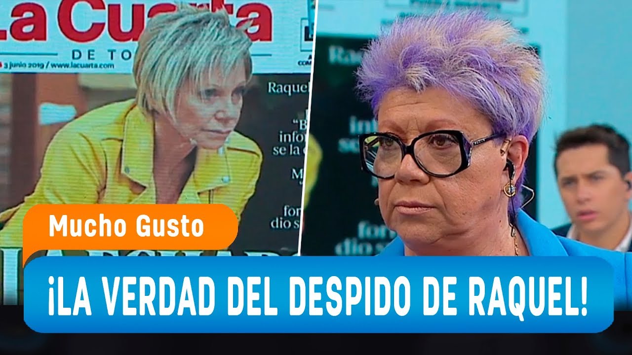 Paty Maldonado cuenta la verdad sobre el despido de Raquel Argandoña en Canal 13 - Mucho Gusto 2019