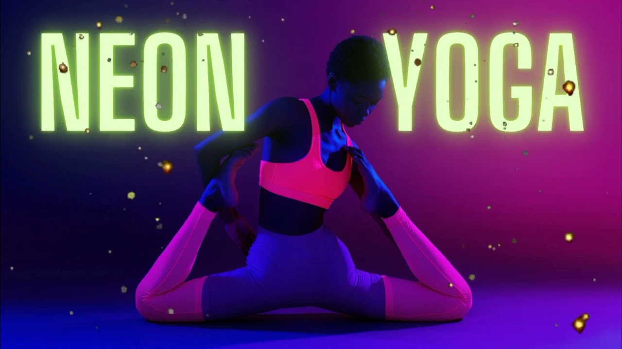Neon Yoga Groove Uplifting Chill, Deep Bass & Flow State Beats - Meditation Vibes 🎶✨🧘‍♀️