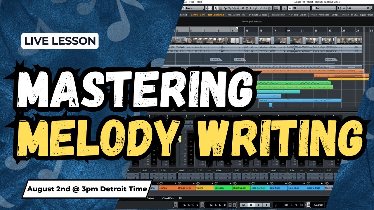 A Guide to Writing Melodies FIRST | Live Stream