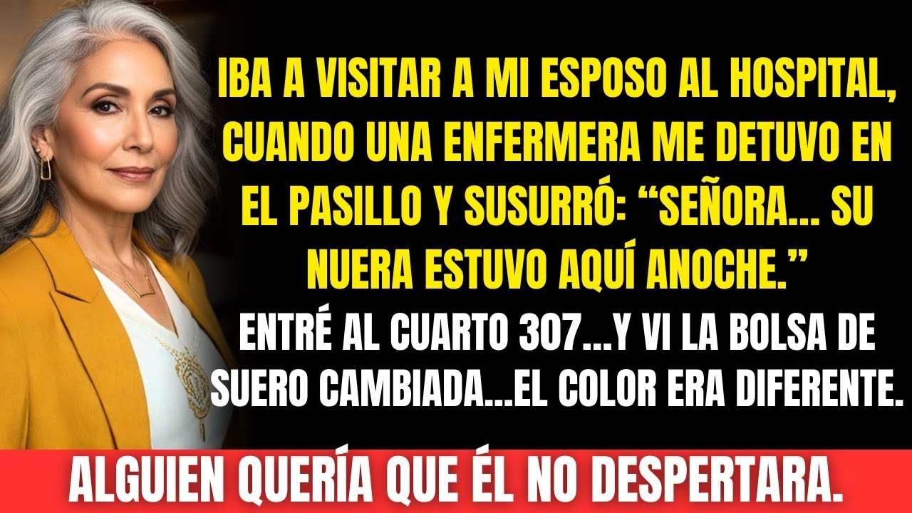 Mi nuera fingía cuidar a mi esposo … hasta que una enfermera me susurró lo impensable