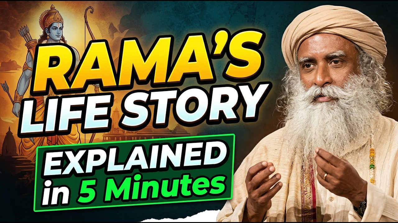 Ram Rajya It&rsquo;s NOT What You Think | Sadhguru On Ram's Life Story