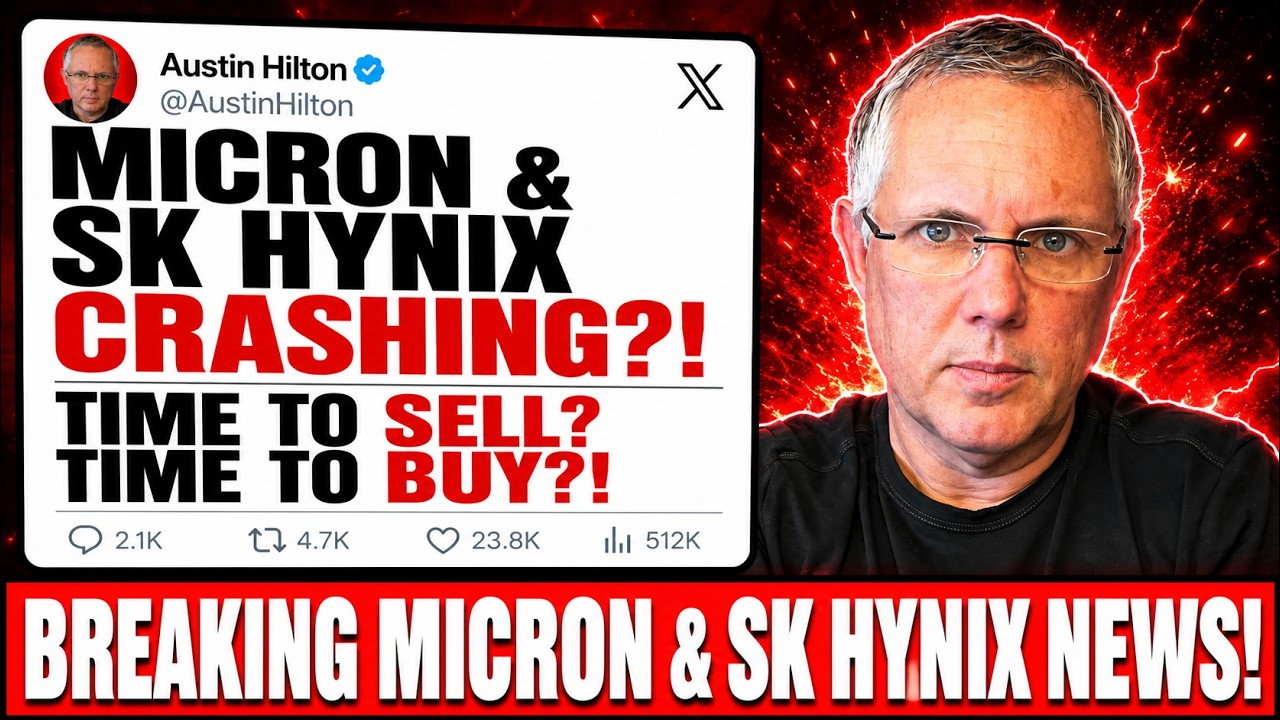 Micron & SK Hynix Are Falling! Should You Be Selling? Or Time To Buy?!