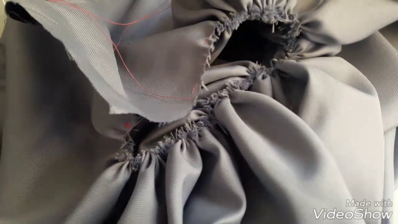 Confeccion circular plisada