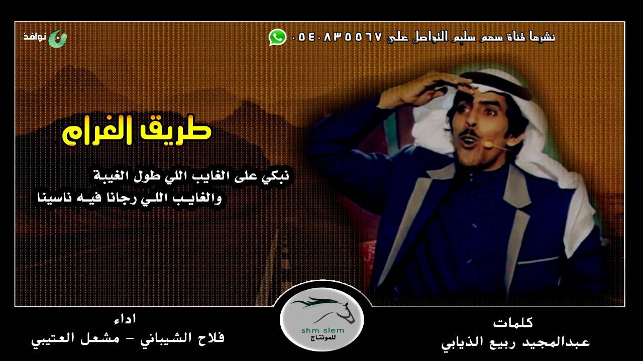 #شيلة 2016 طريق الغرام | كلمات عبدالمجيد ربيع آداء فلاح الشيباني ومشعل العتيبي | سهم سليم HD