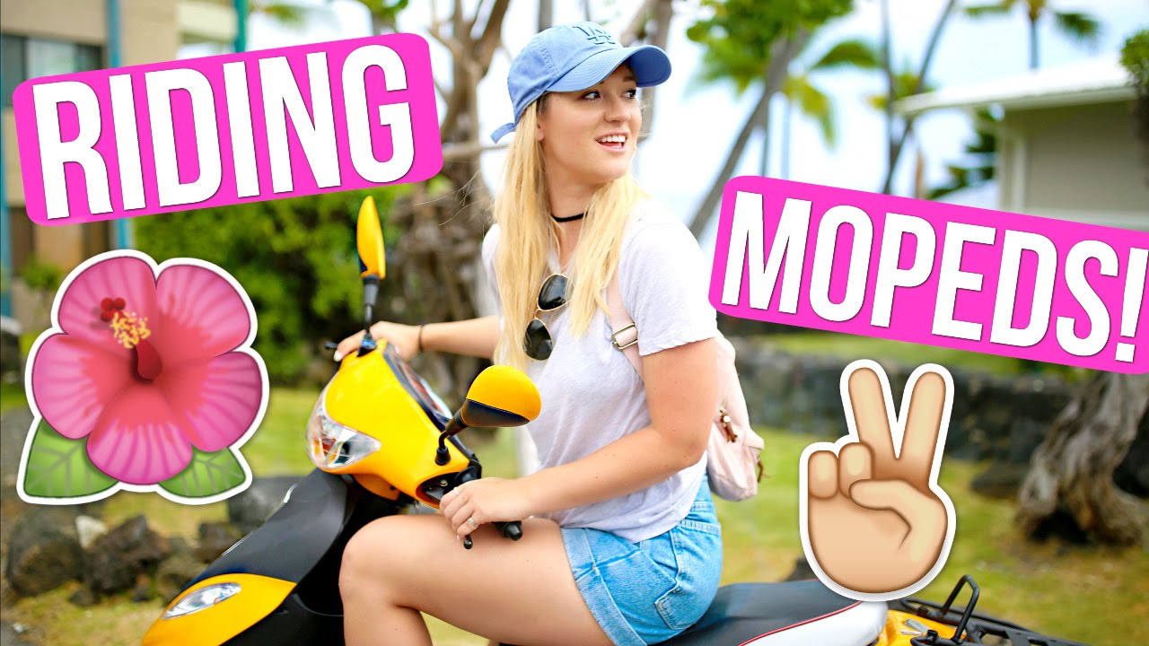 RIDING MOPEDS IN HAWAII + FLYING TO LA!!