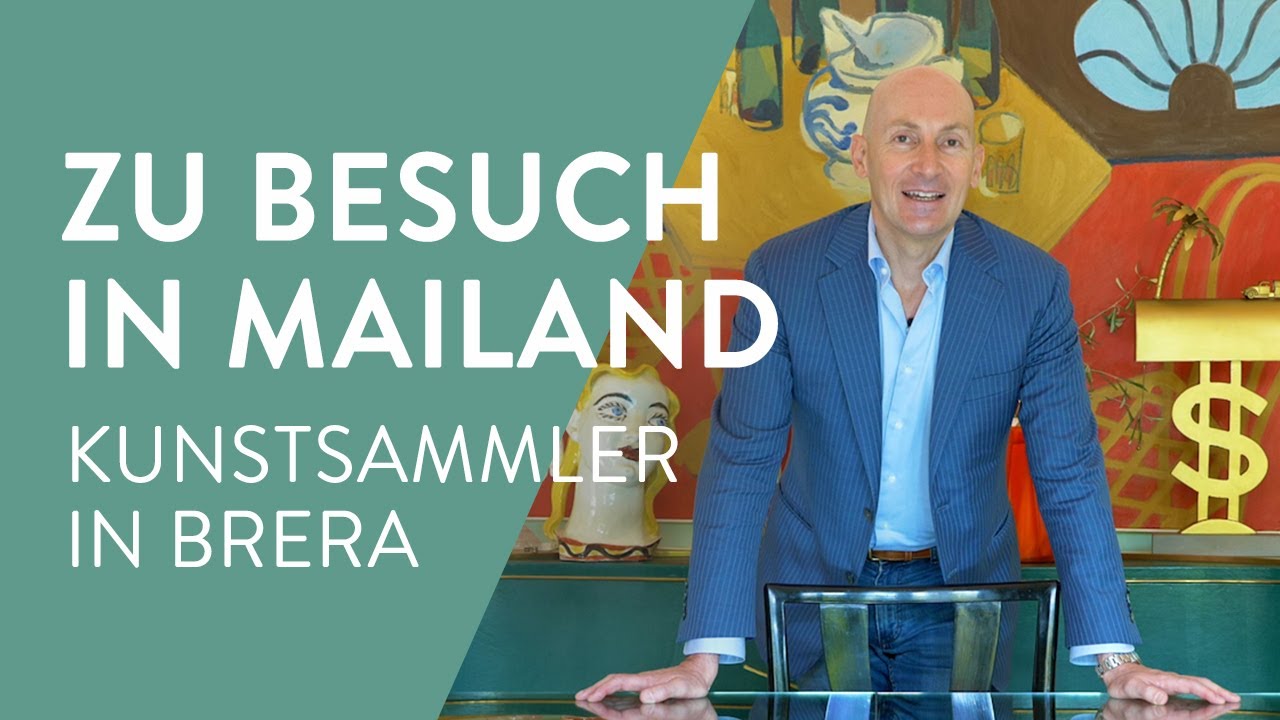 Eine Wohnung voller Kunst und Antiquitäten | So lebt Mattia in Mailand