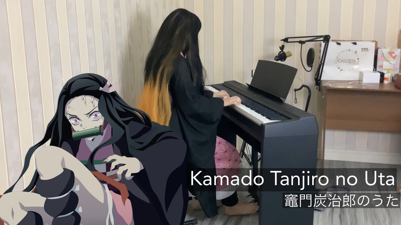[竈門炭治郎のうた] Kamado Tanjiro no Uta Demon Slayer OST piano cover by Eruna Piano