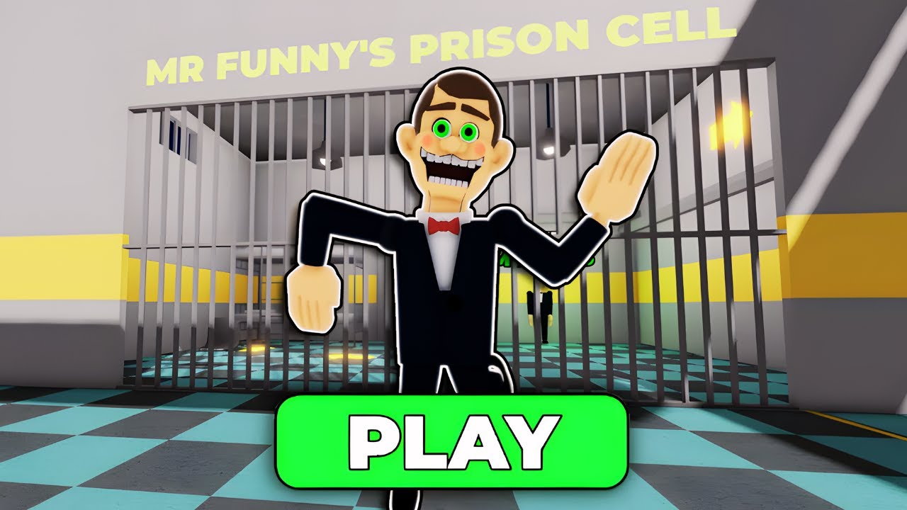 MR FUNNY'S PRISON RUN OBBY | ROBLOX GAMEPLAY 4K