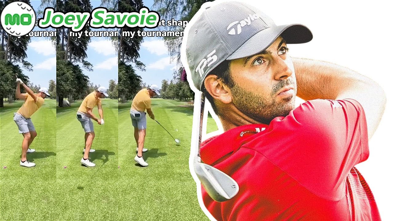 ジョーイ・サヴォワ Joey Savoie カナダの男子ゴルフ スローモーションスイング!!!