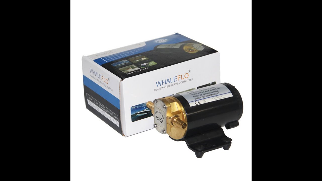 Whaleflo 12V 24V DC Oil Diesel Transfer Gear Pump