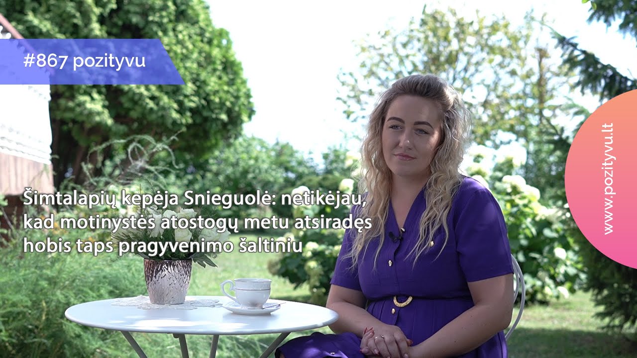 #867.&Scaron;imtalapių kepėja: netikėjau, kad motinystės atostogų metu atsiradęs hobis taps verslu
