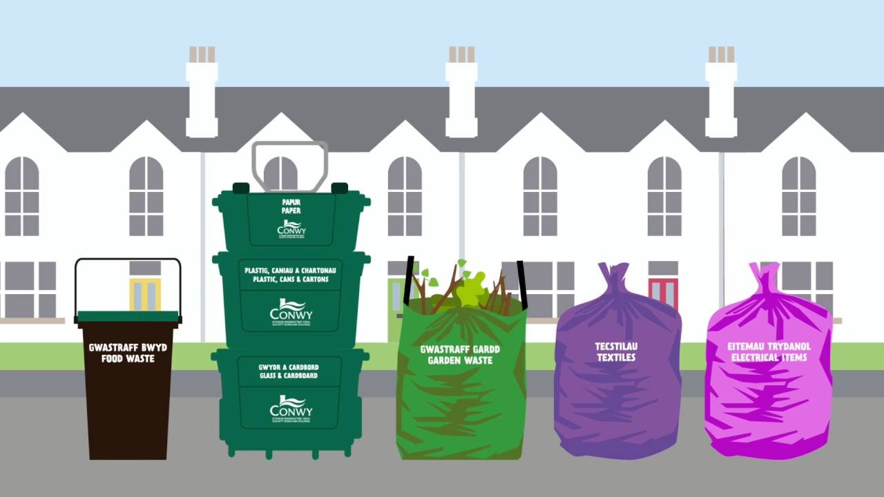 Conwy Recycling Animation