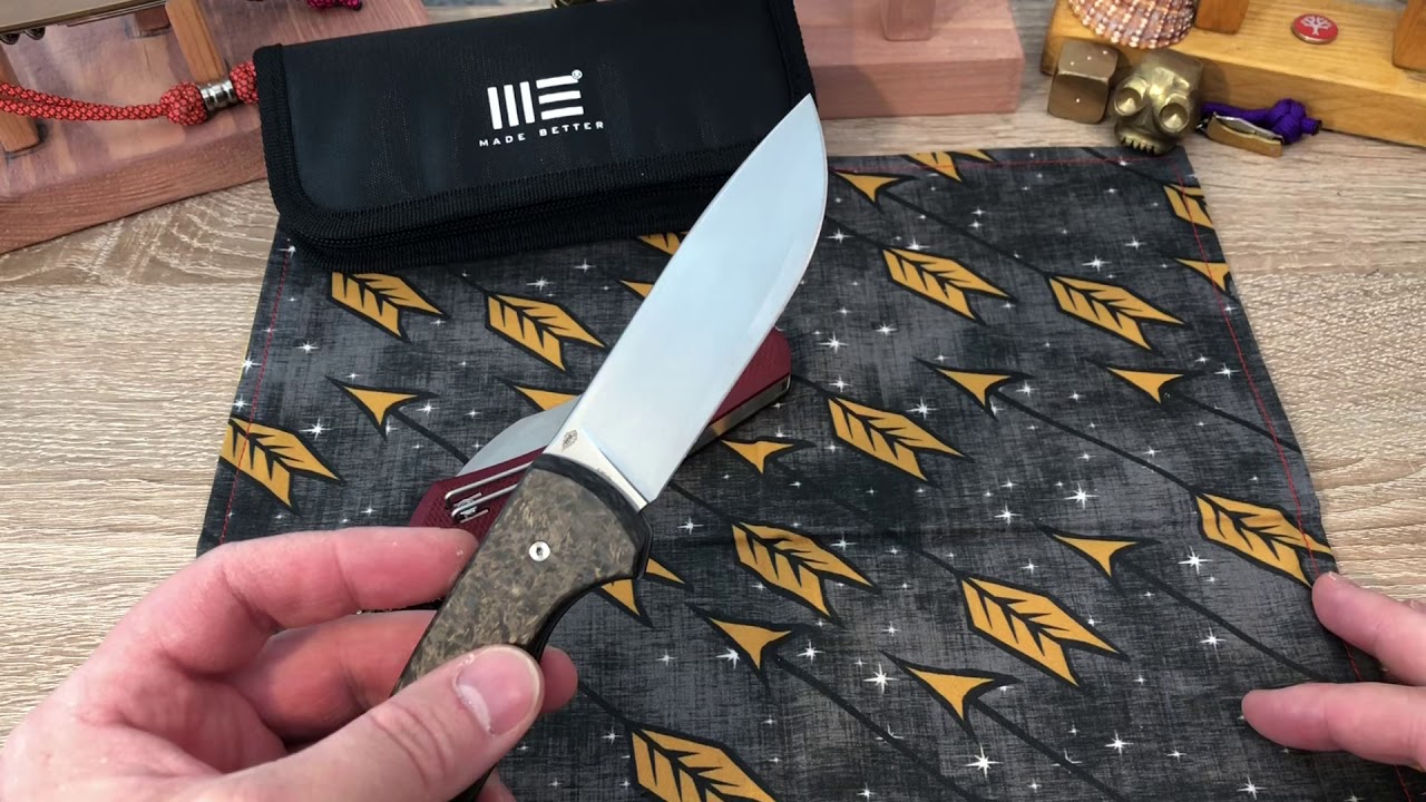 WE KNIFE 925 MRF Review und Vergleich mit FOX  Magna - deutsch / German NEO