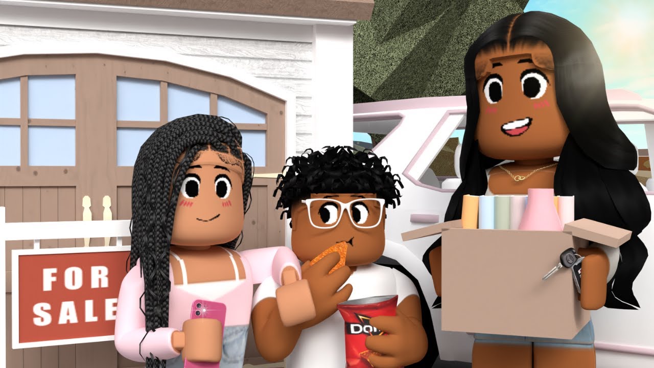 📦 MOVING TO BLOXBURG...NEW SERIES!! **CHAOS** 🏡 | Roblox Bloxburg roleplay