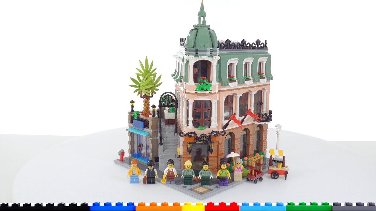 LEGO Boutique Hotel 10297 modular building review! 