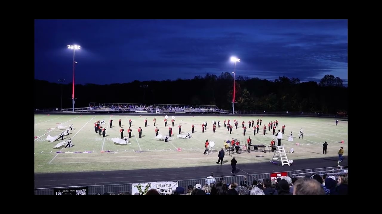 North Davidson Marching Black Knights at Northwest Guilford 10/25/25 