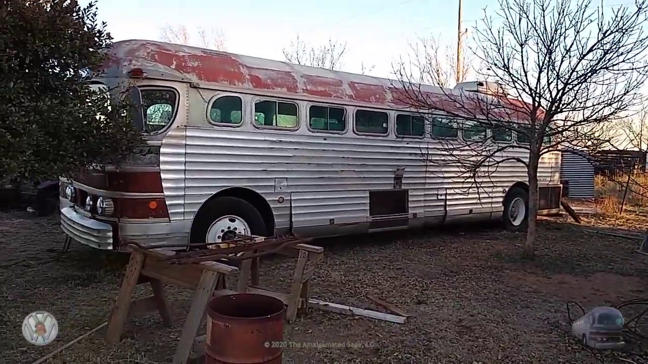 Автобус PD3751 GMC Greyhound Texas Bus Rescue 2020