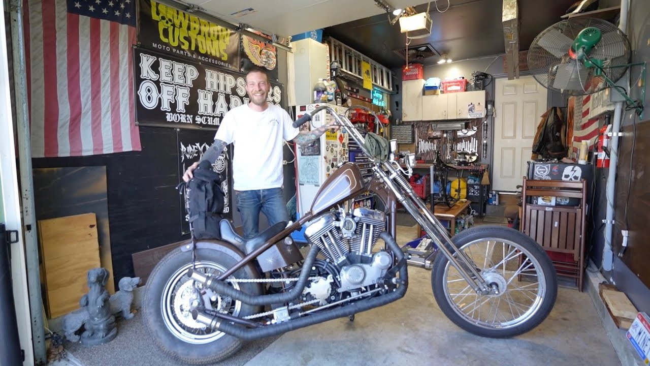 Gerry & the Shitbird - 06 Sportster Chopper