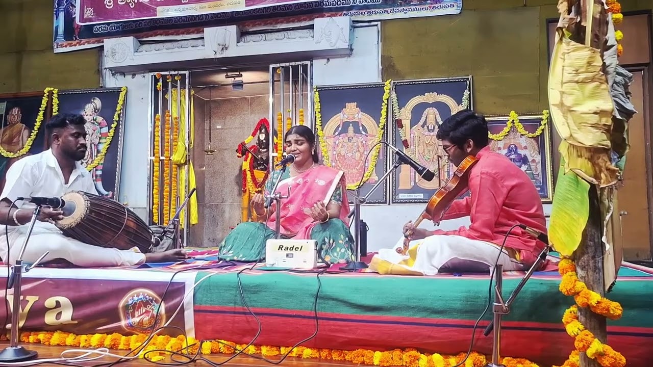Yemani Vegintune – Huseni Ragam | Adi Talam | Tyagaraja Utsavam | Raaga Rasagnya | Monisha Pallela